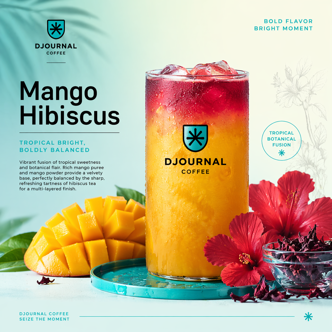Mango Hibiscus Djournal Coffee